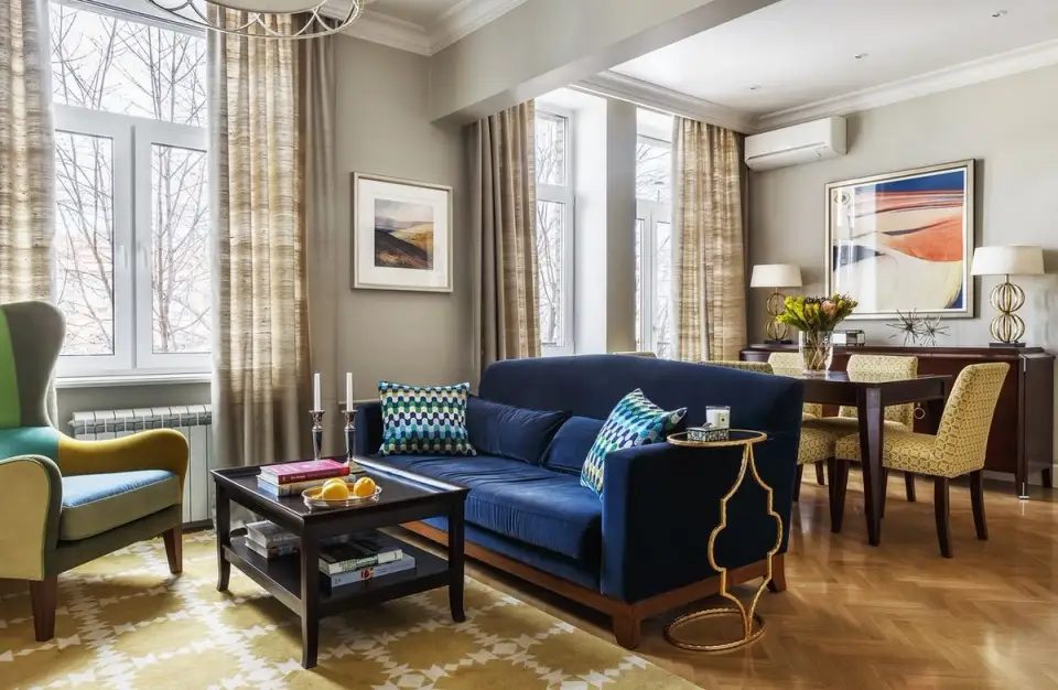 Classic-Modern in a 79 sq m Design