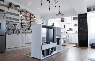 A 65 Square Meter Mansard in Bucharest: A Bright Youthful Retreat