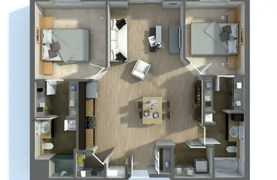 20 Design Ideas for 3-Bedroom Apartments