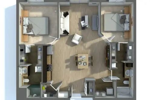 20 idei de amenajare pentru apartamente de 3 camere
