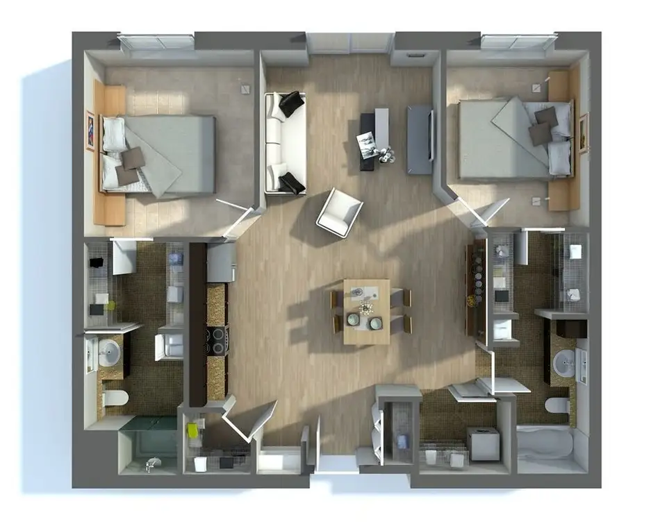 20 Design Ideas for 3-Bedroom Apartments