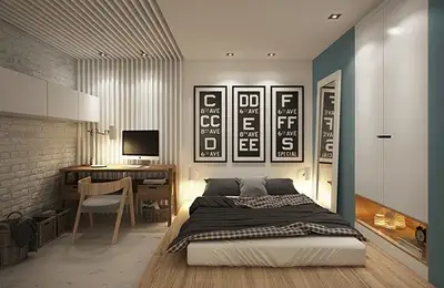 Chisinau Apartment: Elegant Simplicity in 40 sq m