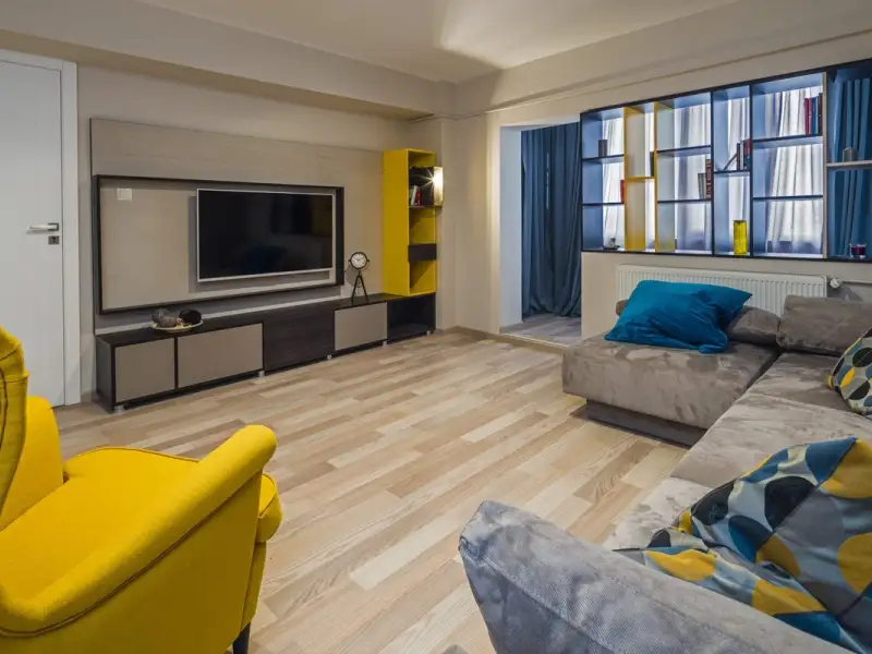 Spatiu modern amenajat intr-un apartament din Ploiesti