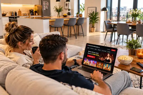 Cazinoul online, distracția de seară de acasă