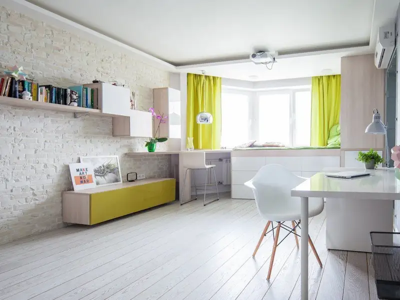 Design original si creativ intr-un apartament mic