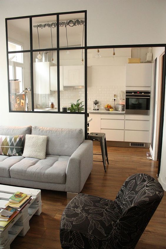 Open Space or Separate Spaces: How to Divide the Kitchen and Living Room