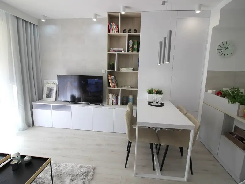 Amenajare moderna si luminoasa intr-un apartament de 39 mp