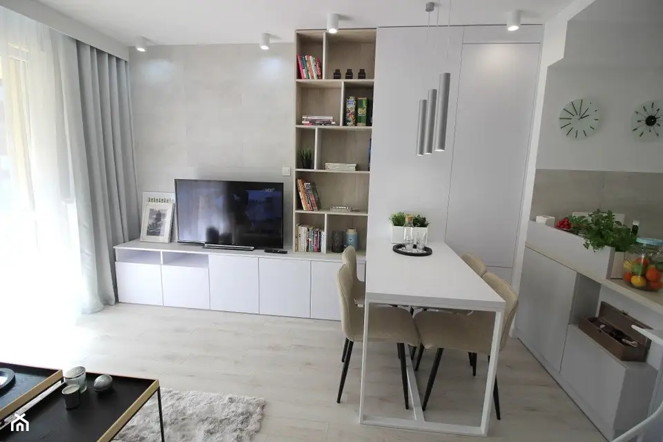 Modern and Bright Layout in a 39 sqm Apartment