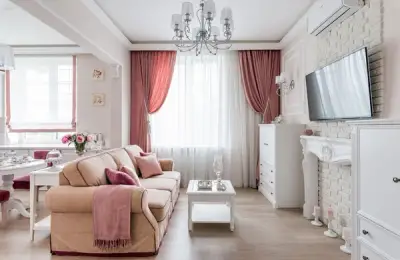 Romantic Design for a 55 sqm Apartment