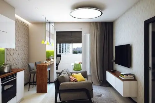 Apartament minimalist pentru o persoana