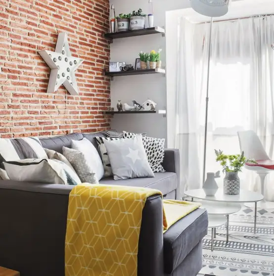 Interior Design with Adaptive Decor and Integrated Furniture