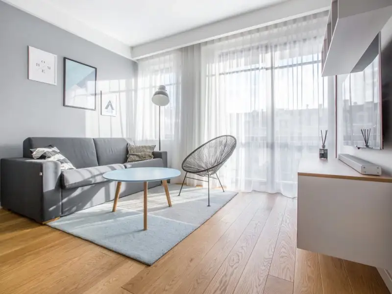 Apartament de 39 metri patrati amenajat pentru un cuplu tanar