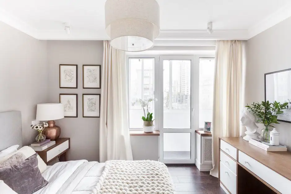 Bright Interior Designed in a 40 sq m Apartment