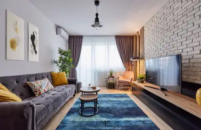 Modern and Functional Space for a 2-Bedroom Apartment in Bucharest