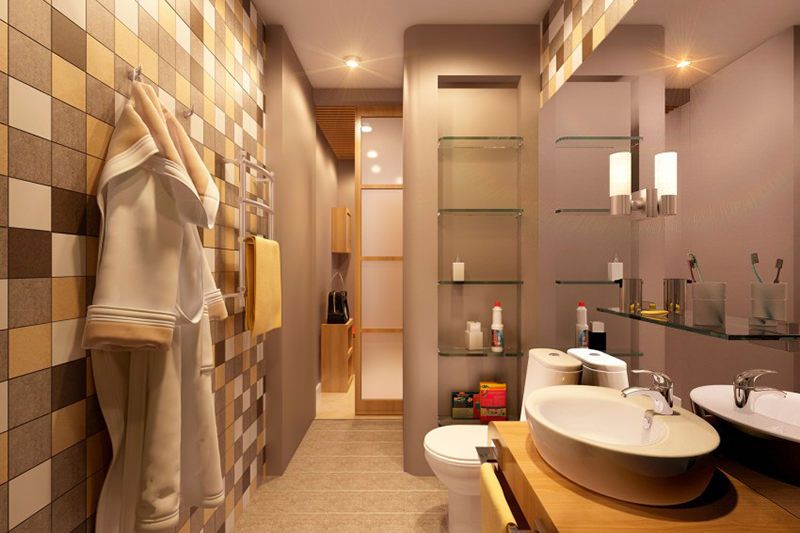 Optimizing a Small Bathroom: 10 Models for Inspiration
