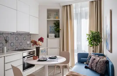 Functionality and Refinement in the Design of a 39 sq m Apartment