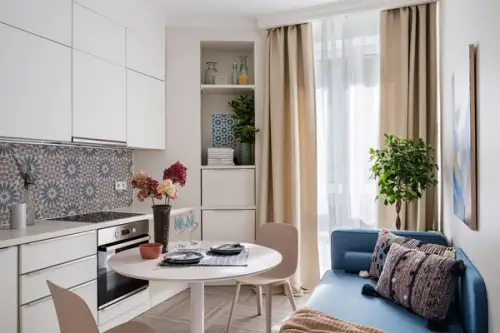 Functionalitate si rafinament in amenajarea unui apartament de 39 mp