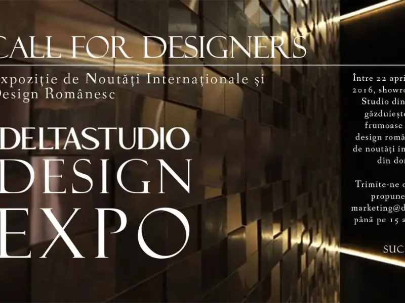 Expozitie de design romanesc si colectii noi de placi ceramice in aceasta primavara la Delta Studio