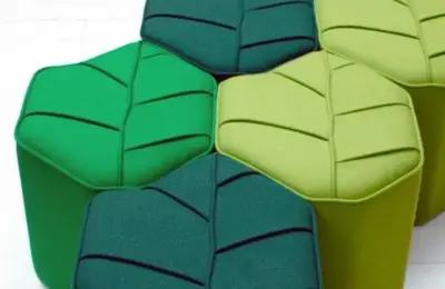 Handmade Leaf Chairs Crafted from Durable Materials