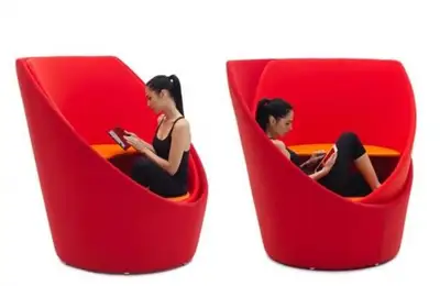 The Rotating Chair That Offers You 2 Space Concepts