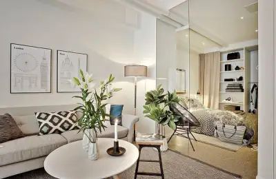 A Stylish 35 sq m Scandinavian Apartment