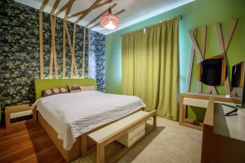 O casa colorata amenajata in Iasi