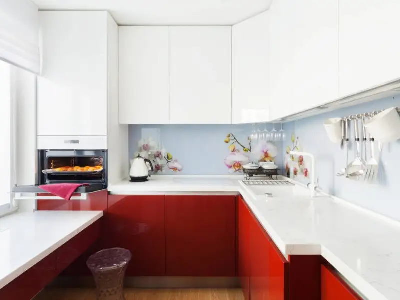 Accente colorate intr-un apartament de doua camere