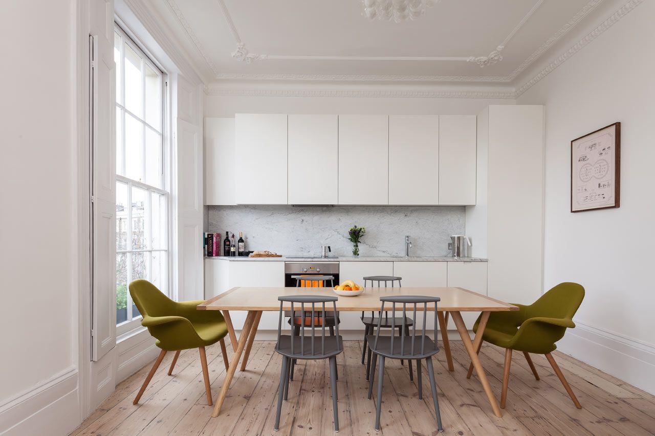 Apartament istoric renovat cu accente moderne