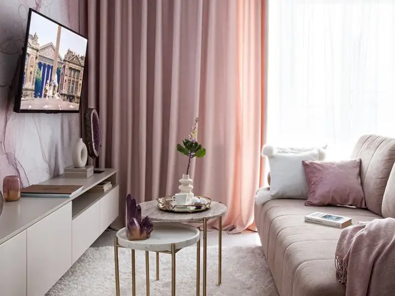 Decor elegant si feminin intr-un studio de 31 de metri patrati