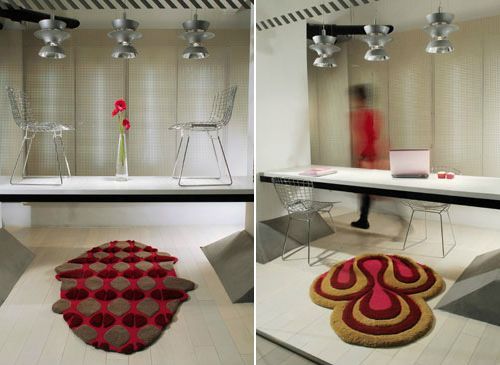 Contemporary Rugs for Spacious Living Rooms