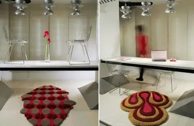 Contemporary Rugs for Spacious Living Rooms
