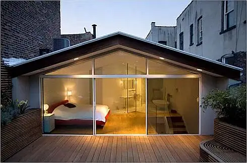A Synagogue Transformed into a Modern Penthouse