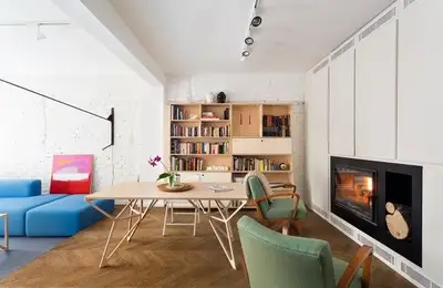 Apartment Design with Multiple Storage Spaces