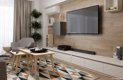 A Modern and Functional Design in a 3-Bedroom Apartment