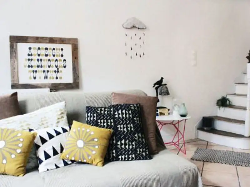 Design original si inspiratie artistica pentru o casa din suburbiile Parisului