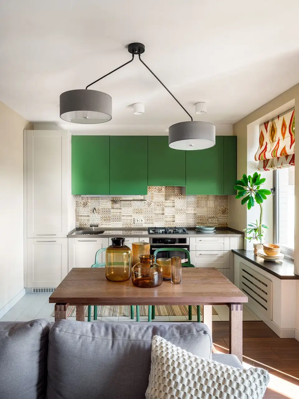 Retro-Scandinavian Transformation for a Two-Bedroom, 64 sq m Apartment