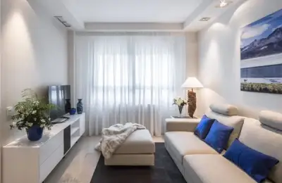 Contemporary Apartment Design with Neutral Tones and Minimalist Decor