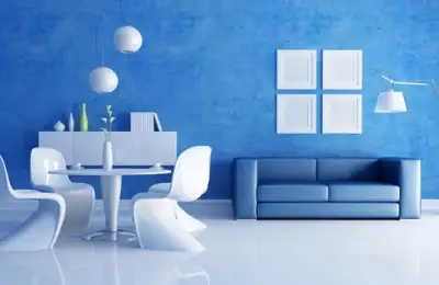 Blue in Interior Design