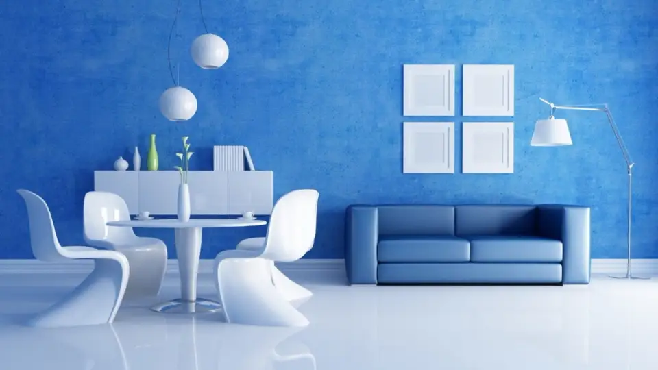 Blue in Interior Design