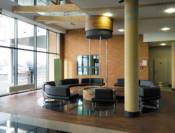 An Innovative Solution for Office and Library Design: Ceramic Paneling