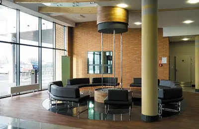 An Innovative Solution for Office and Library Design: Ceramic Paneling