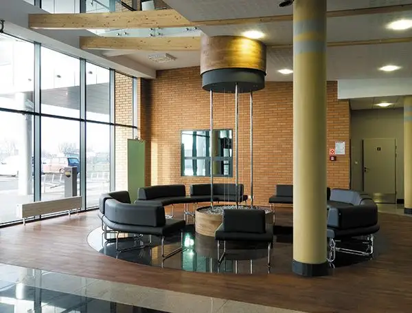 An Innovative Solution for Office and Library Design: Ceramic Paneling