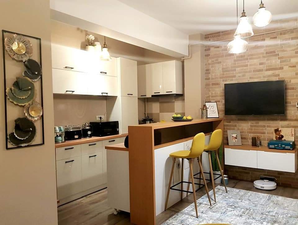 Acasa la Dana  apartament de 43 mp din Constanta amenajat cu multa pasiune