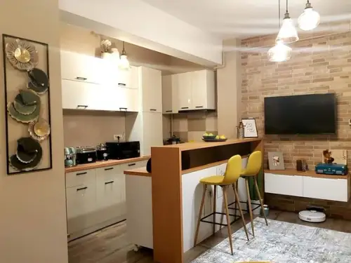 Acasa la Dana apartament de 43 mp din Constanta amenajat cu multa pasiune