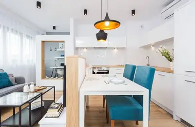 A Two-Bedroom Apartment That Impresses with Elegance and Functionality