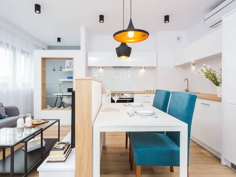 Un apartament de 2 camere care surprinde prin eleganta si functionalitate