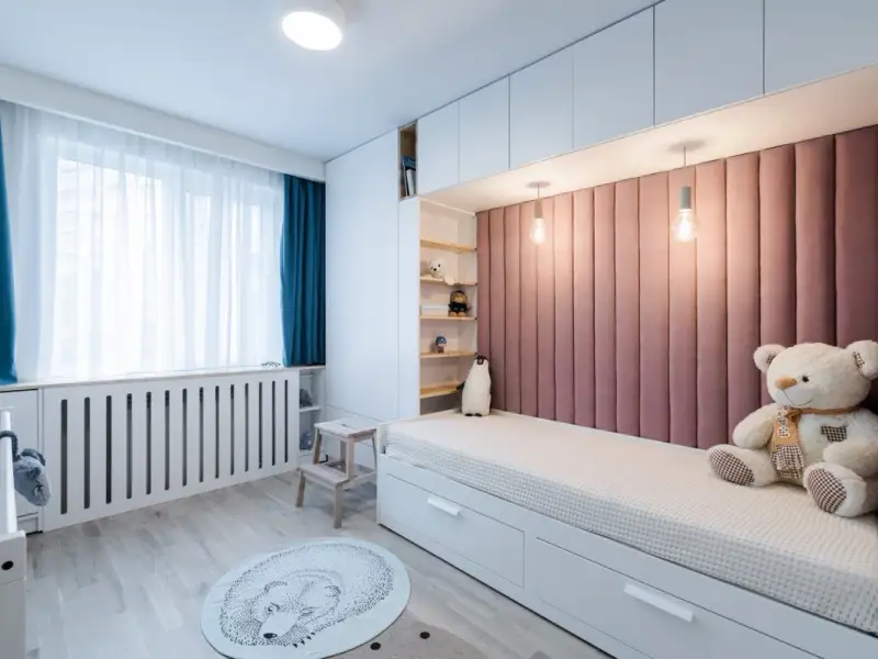 Apartament modern de 3 camere Mult alb si accente scandinave