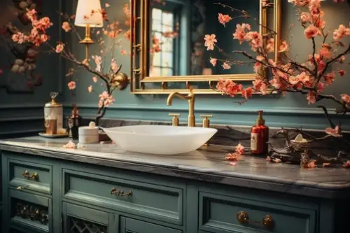 Top 10 tipuri de chiuvete ideale într-o baie în stil retro