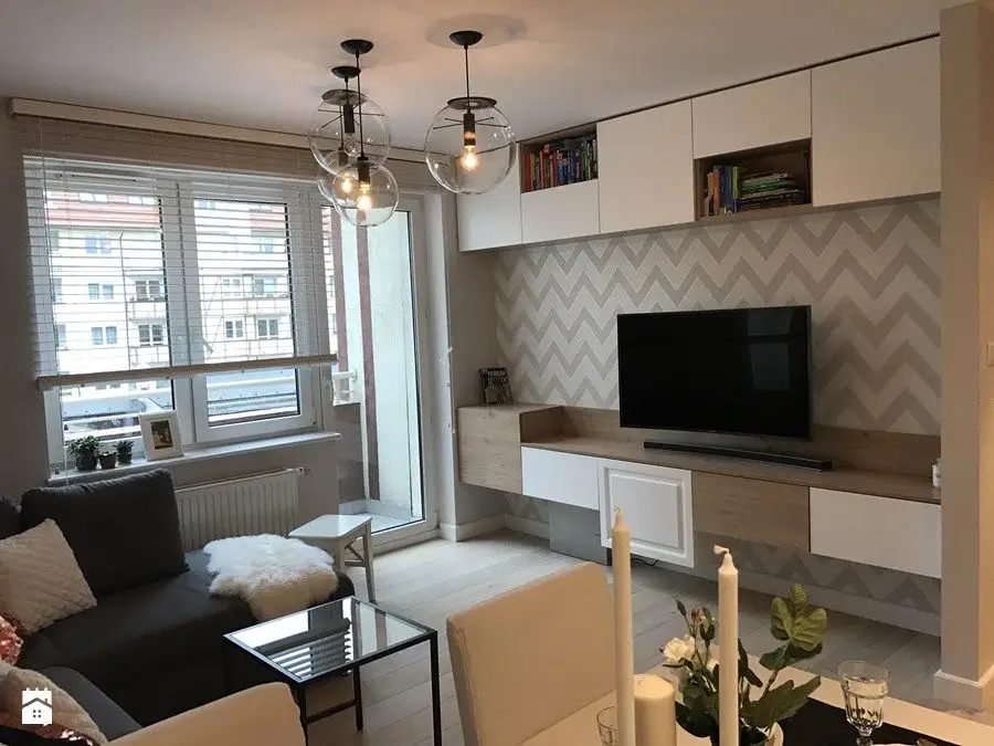 Reamenajarea moderna a unui apartament de 44 metri patrati