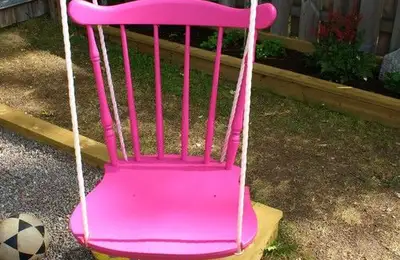 How to Make a Swing from a Chair